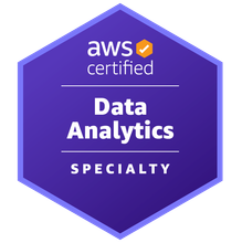 AWS - Data Analytics Speciality Certification